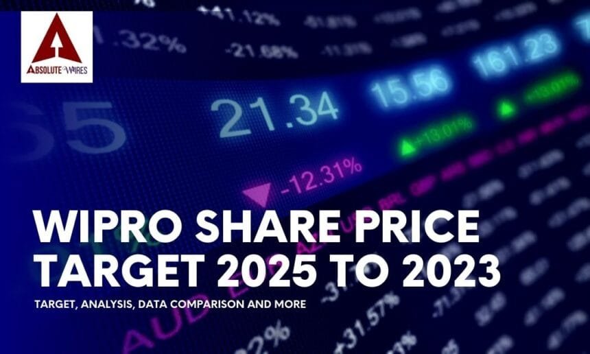 Wipro Share Price Target 2025 to 2023